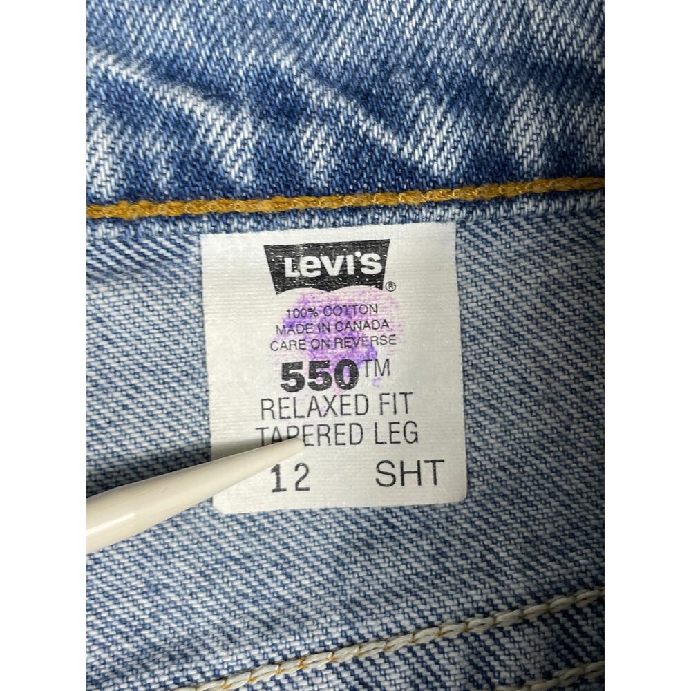 Levi's Women's Denim Jeans 550 Size 12 S - Picture 3 of 10